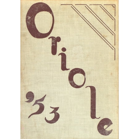 (Custom Reprint) Yearbook: 1953 Hartford High School - Oriole Yearbook (Hartford WI)