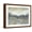 Brown Frame, variant on Art.com Cool Grey Horizon I Art Print by Jennifer Goldberger, 32" x 24"