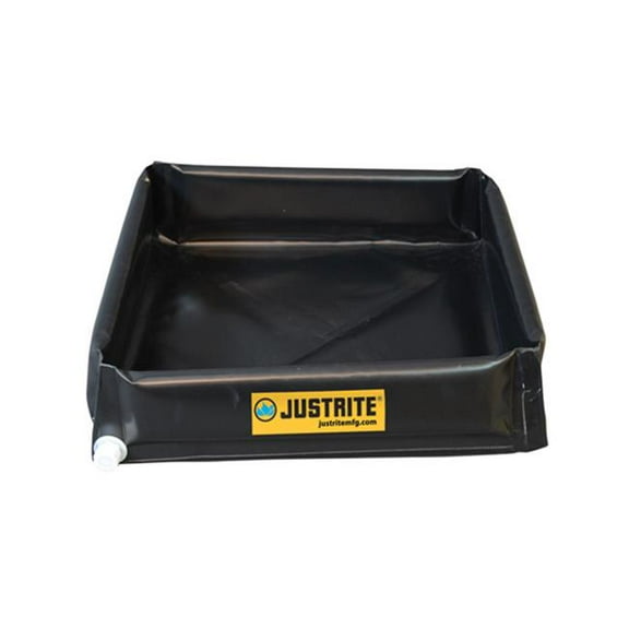Justrite 28444 Mini-Berm Flex Tray, Cap. 55 Gals.