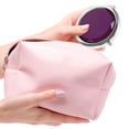 thumbnail image 4 of unbranded Espejo Portátil Morado Con Redondo Metálico Para Retoques En El Hogar, 4 of 6
