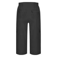 thumbnail image 5 of Women's High Waisted Cargo Pants Lightweight Summer Hiking with Pockets Cropped, 5 of 6