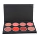 thumbnail image 2 of Paleta de rubor de 8 colores Langmanni, rubor en polvo mate para contorno y resaltado para maquillaje facial, 2 of 15