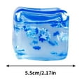 thumbnail image 3 of Snowflake Ice Cube Stress Balls, Slow Rising Squeeze Toys, Set of 3 Portable Anxiety Relief, Office Desk Fidget Gadgets, Sensory Therapy Tools For Adults Kids ADHD Autism, 3 of 3