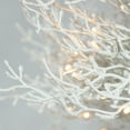 thumbnail image 6 of 4ft Pre-lit Christmas Tree,Hinged Xmas Tree 280 Snow Flocked Branch Tips,230 Warm White LED Lights,for Home Holiday Party,White, 6 of 8
