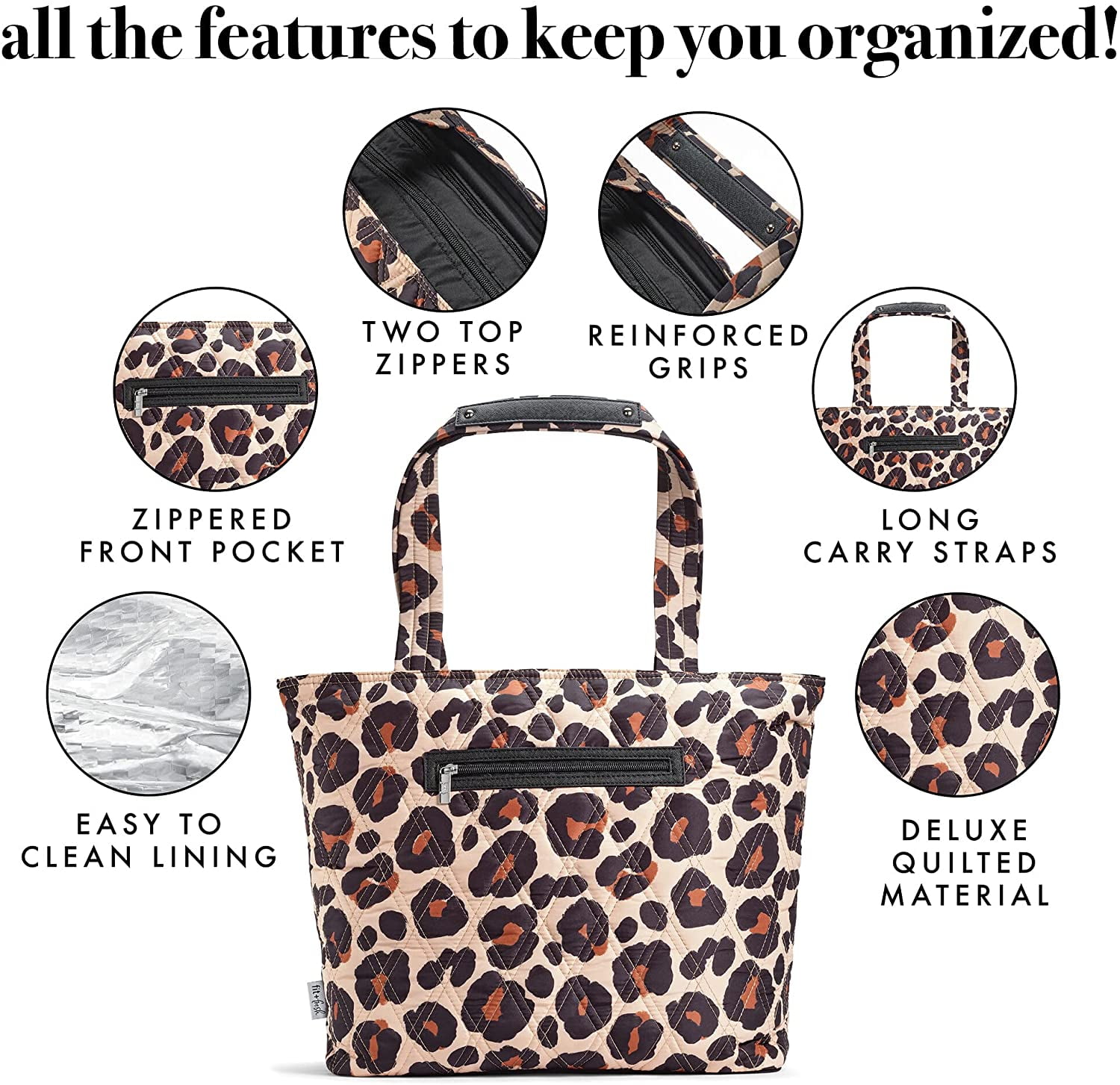 All The Things Bag, Leopard – Fit + Fresh Online Store