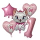 thumbnail image 4 of Juego de globos de Marie Cat de 32 pulgadas con números para niñas, decoración para fiestas de cumpleaños, globos de aluminio de Disney Marie Cat, suministros Globlos, 4 of 5