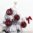thumbnail image 1 of Décorations de Noël pour la Maison, Décorations de Noël Extérieures Intérieures, Décorations de Noël Boules de Noël Floquées Ensemble de Décorations de Noël Styles Multiples de Décorations de Sapin de Noël pour Autre Fête, 1 of 6