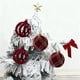 thumbnail image 1 of Decoraciones navideñas, Bolas navideñas nevadas, Juego de decoración navideña, Múltiples estilos de adornos para el árbol de Navidad, Bolas decorativas de espuma para fiestas, 1 of 6