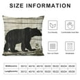 thumbnail image 5 of JRXY  Hunting Throw Pillow Bear Pillow Covers,Farmhouse Woodland Throw Pillow Covers,Hunting Pillowcases for Sofa Couch,Woodland Boy Nursery Decor Room Decor White, 5 of 5