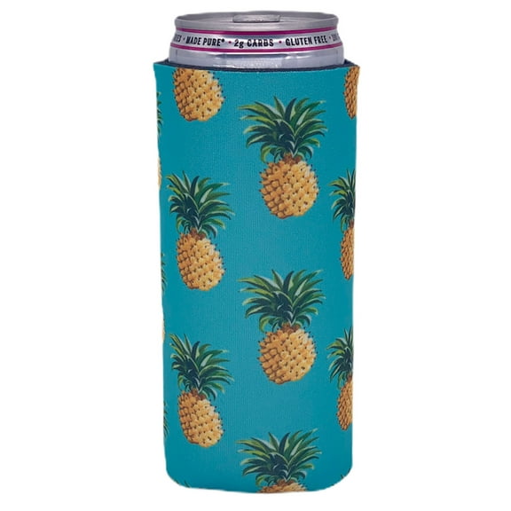 Pineapple Pattern Slim Can Coolie