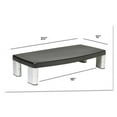 thumbnail image 5 of Extra-Wide Adjustable Monitor Stand, 20" X 12" X 1" To 5.78", Silver/black, Supports 40 Lbs | Bundle of 5 Each, 5 of 7