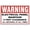 Warning Sign 4, variant on Warning Do Not Step On The Water Tank Sign - 8"x12" Warning Tin Sign for Home Kitchen Farm Garden Garage Wall Decor, Water Tank, Access Prohibition