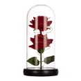 thumbnail image 3 of Regalo de flor de rosa de cristal con luces, regalo del día de San Valentín para ella, decoración del día de San Valentín, lámpara de mesa flor de, 3 of 9