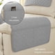 thumbnail image 5 of Cojín para reposabrazos reclinable con reposacabezas | 2 bolsillos de almacenamiento | Protector de sofá impermeable y resistente a rayones | Funda de poliéster fácil de limpiar | Gris, azul, verde,, 5 of 7
