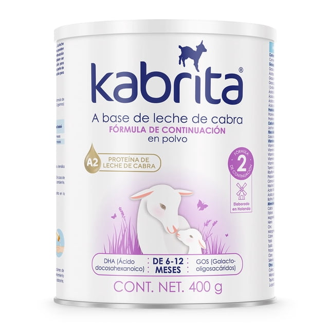 Fórmula para lactantes Kabrita etapa 2 de 6 a 12 meses 400 g