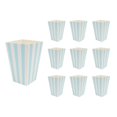 thumbnail image 2 of 10x Candy Cardboard Container Paper Candy Showers 10x blue stripe, 2 of 4