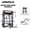 Smith Machine Power Rack-Black/Weight Bench-Black, variant on Mikolo Smith Machine Home Gym, All-in-One Power Rack with Smith Cage and Functional Trainer, Squat Rack with 2:1 Dual Pulley Cable System and Extended Forward Reach, Vertical Leg Press