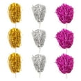 thumbnail image 1 of unbranded 9Ud Pom Poms Cheerleader Multi Para Animación Y Coreografía Durables Y Reutilizables, 1 of 5