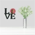 thumbnail image 2 of Doberman Hearts Love and Valentine's Day Portrait Metal Wall Artwork LOVE, 2 of 2