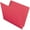Red, variant on Color Fastener Folder- .75in. Exp- Letter-Size- Gray