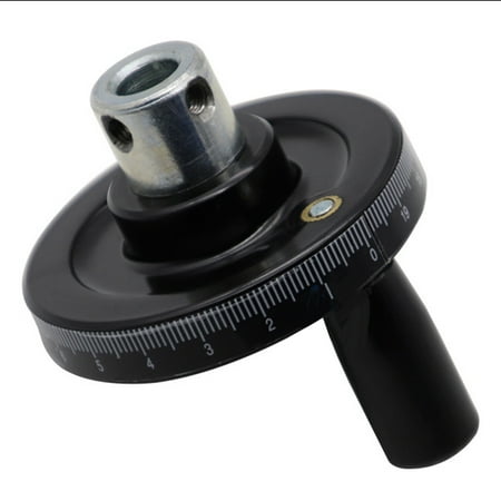 

Scale Handwheel Dia 10x63mm Solid Bakelite Hand Wheel for w/ Revolving Handle La