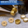 thumbnail image 3 of HLONK 4 pcs  Glass Cutter Parts Round Glass Cutter Blades Sturdy Bottle Cutting Tool, 3 of 6
