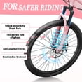 thumbnail image 3 of 20 Inch Kids Mountain Bike, Bikes for Girls,DEYGIA 7-Speed with Front Suspension, Dual Disc Brakes & Knobby Tires for Ages 6-14, Multi Color, 3 of 8