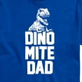 thumbnail image 3 of Instant Message - Dinomite Dad  - Men's Short Sleeve Graphic T-Shirt, 3 of 6