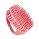 thumbnail image 5 of Masajeador de cuero cabelludo, cepillo de baño de mano, cepillo de champú para la limpieza del cabello Rosa, 5 of 9