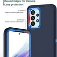 thumbnail image 3 of Samsung Galaxy A54 5G Heavy Duty Case, Shock Proof-Shatter Resistant - Rubber- Compatible for iPhone Samsung Galaxy A54 5G, Color Blue - By Entronix, 3 of 5