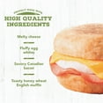 thumbnail image 4 of Jimmy Dean Delights Honey Wheat English Muffin, Bacon Egg White & Cheese, 18 oz, 4 Count (Frozen), 4 of 18