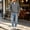 Gray, variant on Men's Hoodless Sweatshirt with Zipper Long Sleeve Jacket Lightweight Bomber Jackets Business Casual Fashion Outerwear