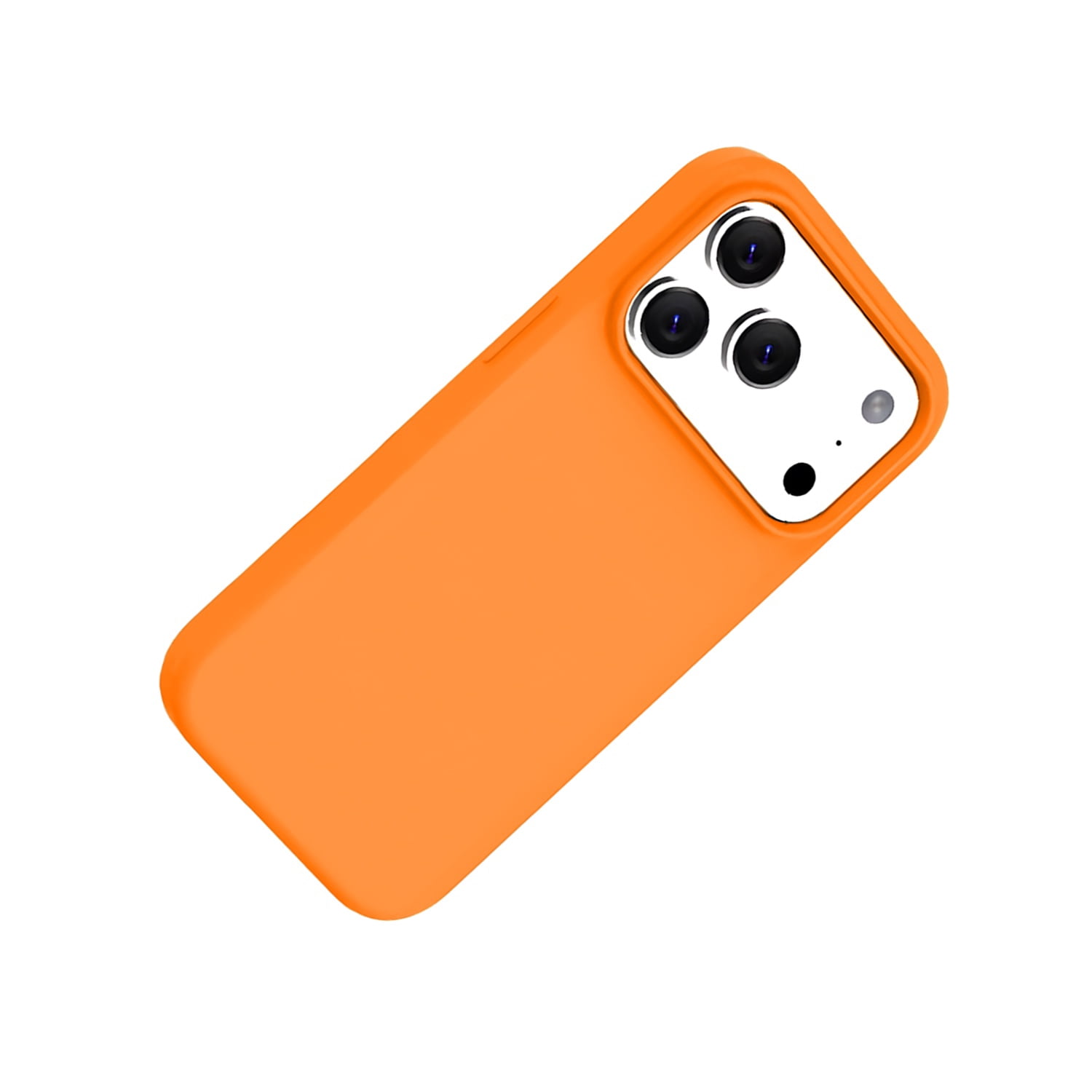 Slim Fit Silicone Case for iPhone 17 Pro Max - Orange