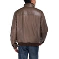 thumbnail image 3 of Mens Olive Coat Luciano Natazzi Trim Fit Lambskin Leather, 3 of 5