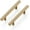 Champagne Bronze, variant on 30 Pack 5 Inch Cabinet Pulls Champagne Bronze Stainless Steel Kitchen Drawer Pulls Cabinet Handles 5 InchLength, 3 Inch Hole Center