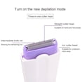 thumbnail image 2 of Kit Professionnel d'Épilation Sans Douleur Épilateur Tactile au Laser USB Rechargeable Femmes Corps Visage Jambe Bikini Main Rasoir Épilateur, 2 of 8