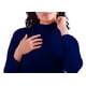 thumbnail image 4 of Blusa Térmica Mujer Dahirim Store Azul Marino Manga Larga Unitalla Cuello Alto, 4 of 5