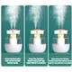 thumbnail image 4 of Humidificador USB con pantalla de humedad - Humidificador silencioso de vapor frío para dormitorio y oficina - Fácil de limpiar, 4 of 9