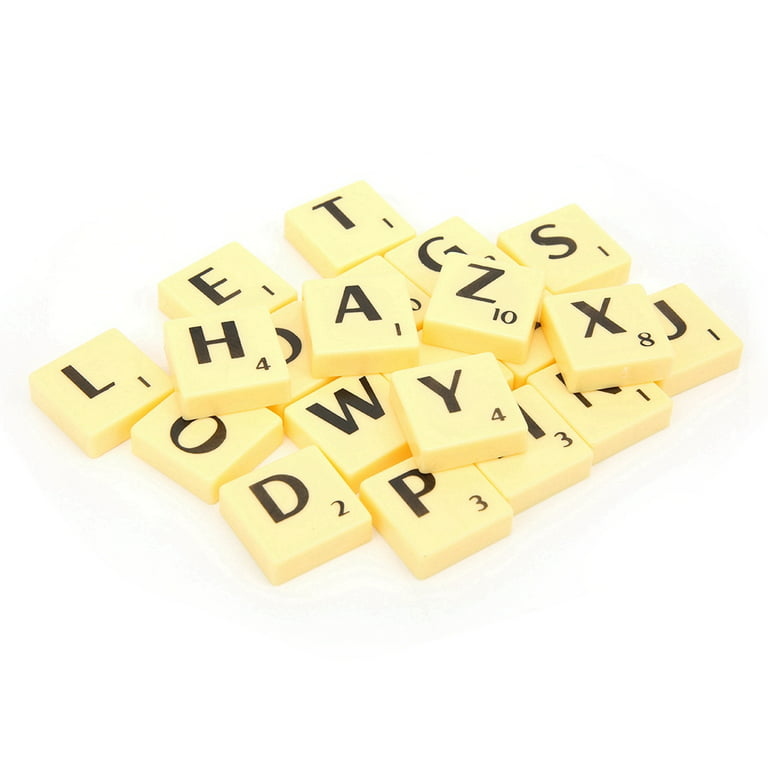 Plastic Scrabble 