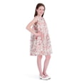thumbnail image 4 of Kensie Girl Sleeveless Printed Ruffle Shift Dress, Sizes 4-16, 4 of 6