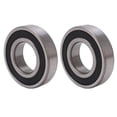 thumbnail image 1 of 2 uds rodamiento rígido de bolas Ticfox 6207RS sello de goma doble baja fricción para automóvil, 1 of 14