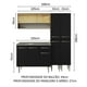 thumbnail image 3 of Cocina Integral Completa Modular Madesa Emilly con Tarja MN 169 cm de ancho 186 cm de alto 44 cm de profundidad, 3 of 10