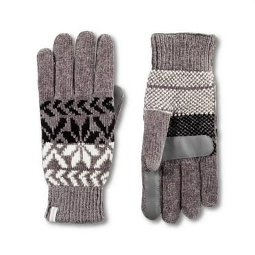 Isotoner Women’S Chenille Snowflake Gloves