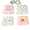 Combination B, variant on LYMAYTER 4PCS Girls Cotton Boxer Briefs Toddler Girls Lightweight Soft Breathable Daily Wear Underwear
