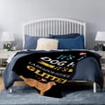 thumbnail image 5 of Yibo Funny Quote Dog Pickles Blanket Flannel Soft and Comfortable Anti-static Bed Sofa Blanket, 5 of 7
