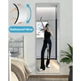 thumbnail image 2 of Shatterproof Wall Mirror Full Length,Mirror for Bedroom,Plexiglass Gym Mirrors For Home Gym,Thick: 1/8",14" x 14" x 4 Pcs,Workout Mirrors Safe for Kids,Over The Door Mirror Long Wall Mounted, 2 of 5