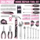 thumbnail image 2 of Juego de herramientas WORKPRO Pink 284 piezas con caja de herramientas para reparaciones en el hogar, 2 of 9
