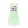 thumbnail image 4 of Hello Kitty Girl's Sleeveless Graphic Tulle Skirt Romper, Sizes 4-12, 4 of 6