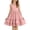 03-Pink, variant on Diufon Dresses for Girls Spaghetti Strap Flowy Ruffled Layered Sundress Summer Cute Graduation Bridesmaid Dress