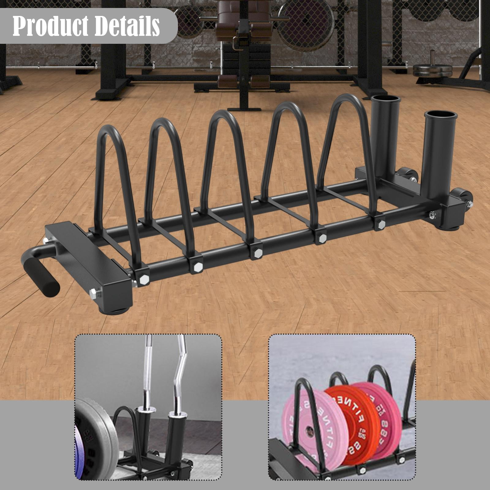 Weight Barbell Rack Dumbbell Rack Bumper Plate Rack Portable Carbon Steel Frame for Home and Commercial Gyms